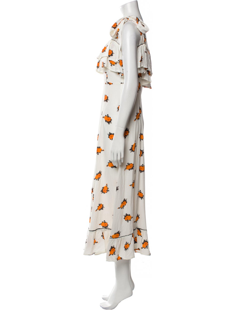 Ganni Floral Print Long Dress - image 2