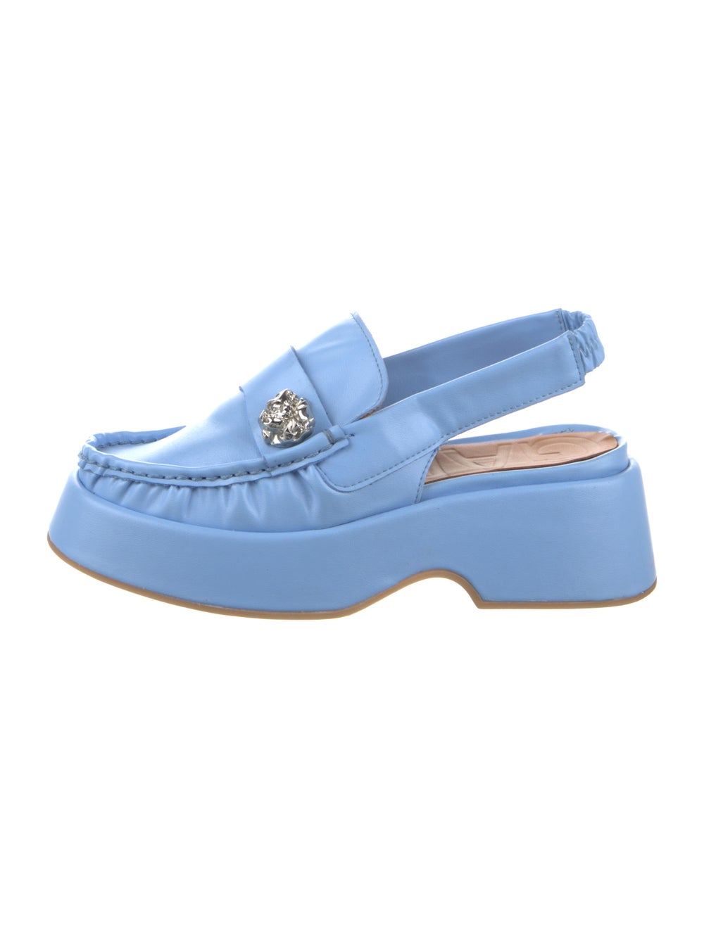 Ganni Leather Slingback Pumps - image 1