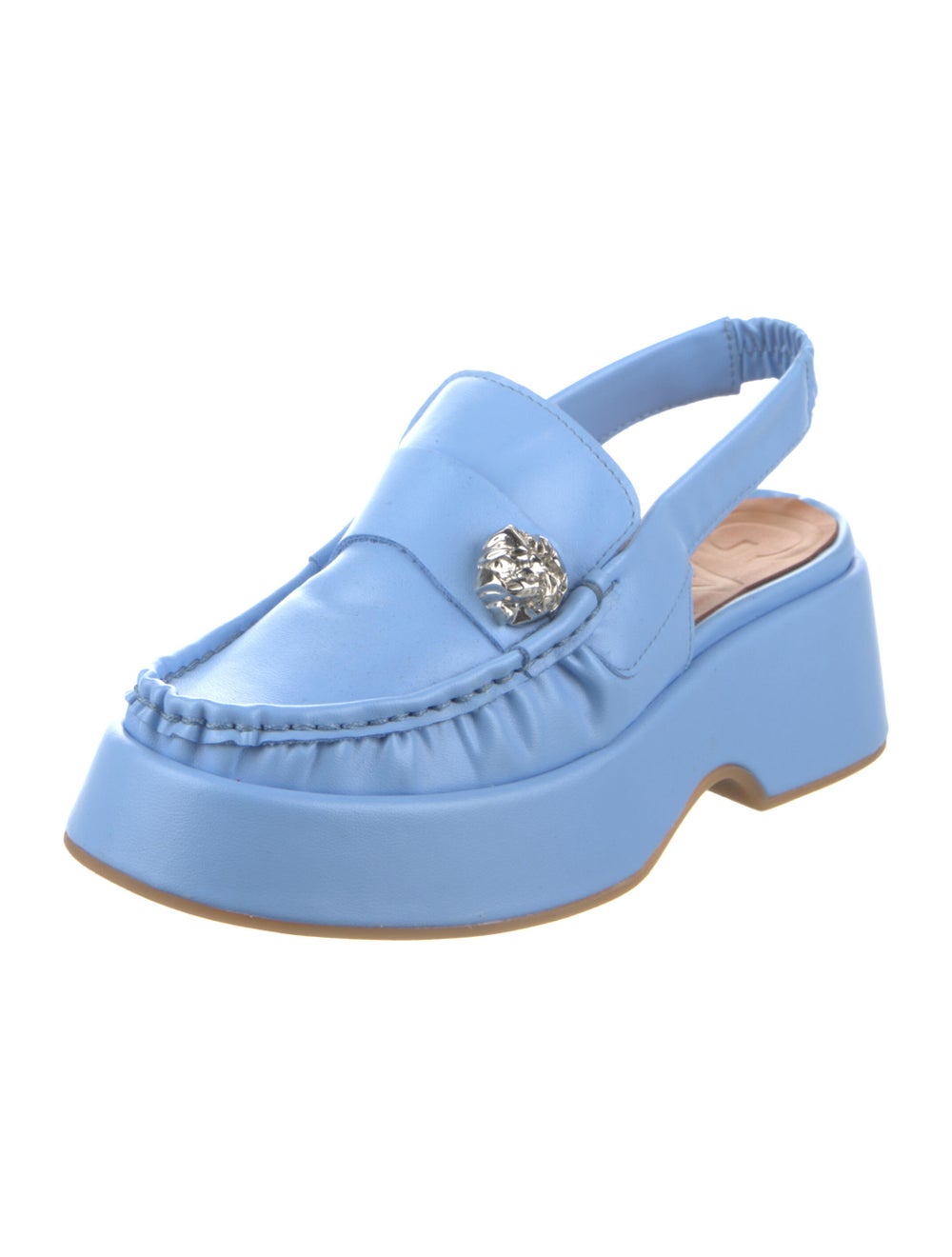 Ganni Leather Slingback Pumps - image 2