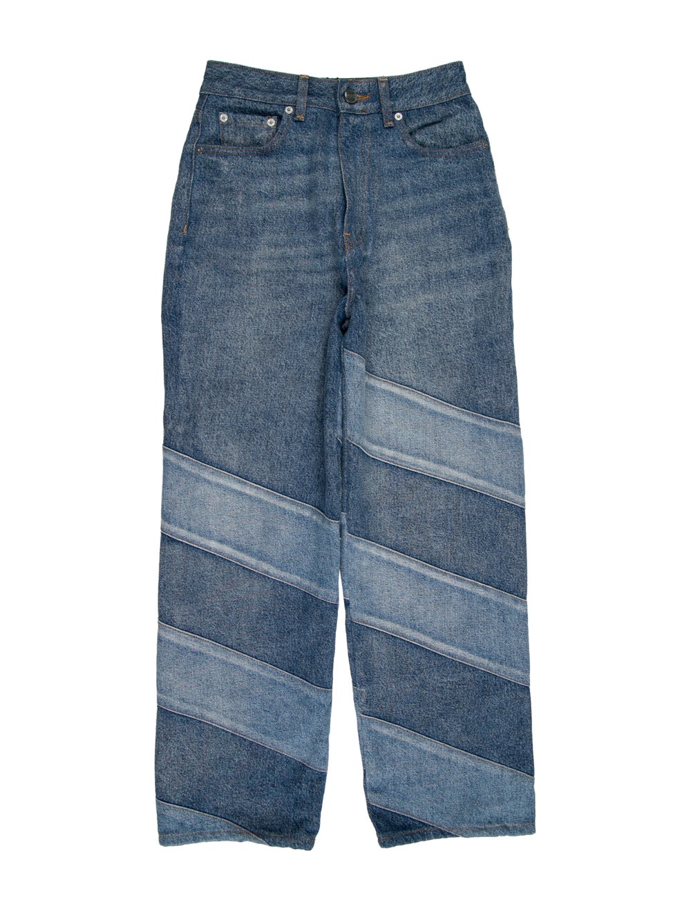 Ganni High-Rise Straight Leg Jeans w/ Tags - image 1