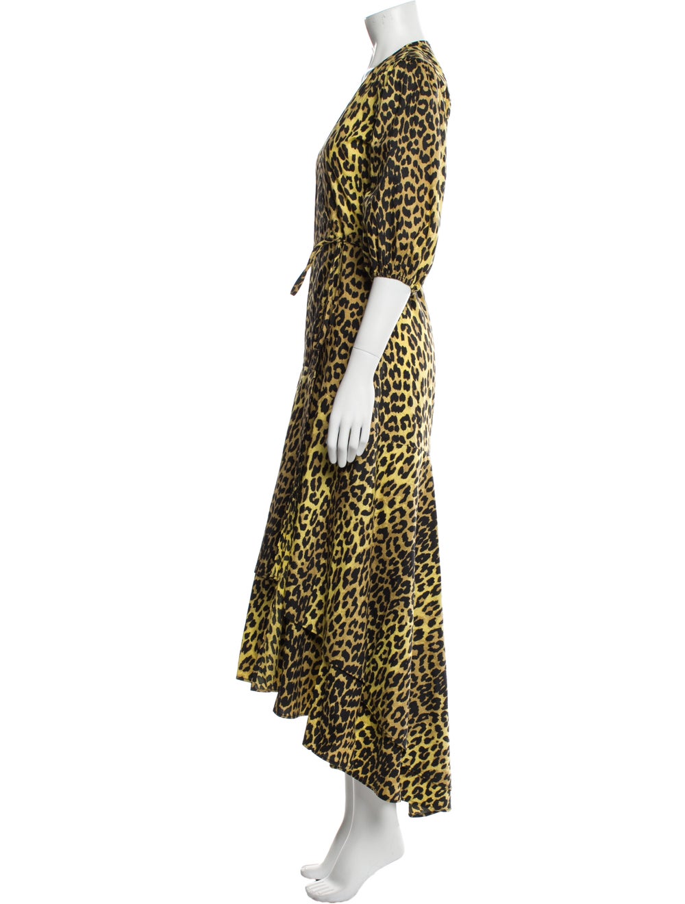 Ganni Animal Print Long Dress - image 2