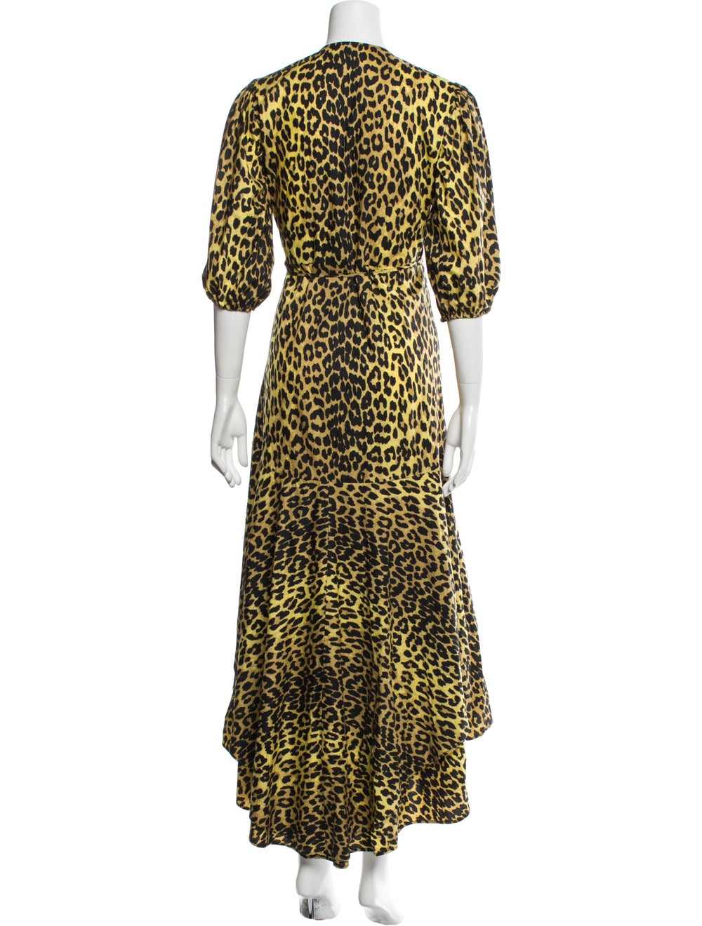 Ganni Animal Print Long Dress - image 3