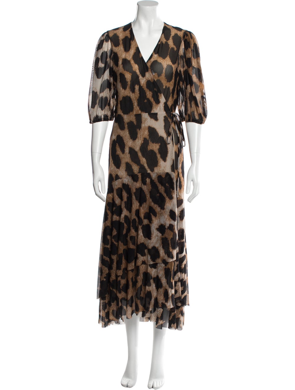 Ganni Printed Long Dress - image 1