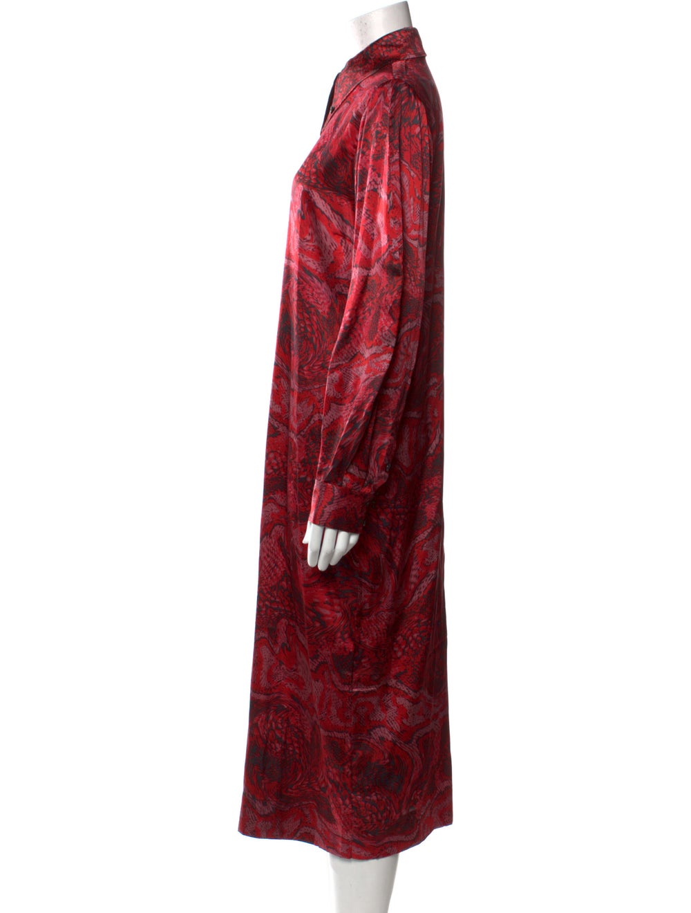 Ganni Silk Long Dress - image 2