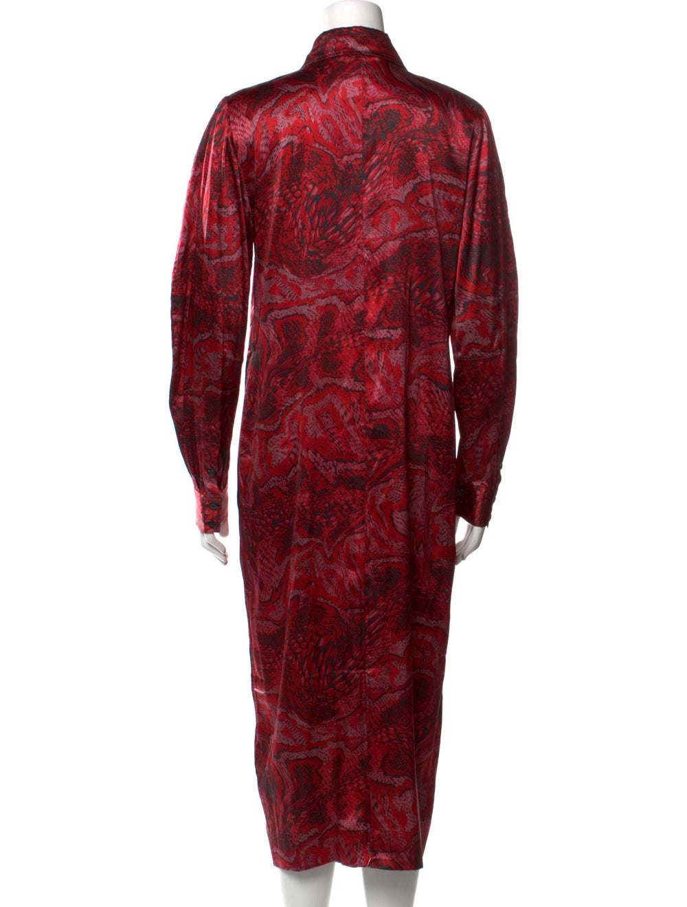 Ganni Silk Long Dress - image 3