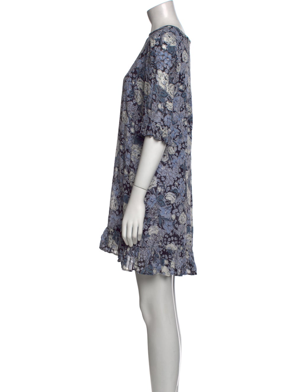 Ganni Floral Print Mini Dress - image 2