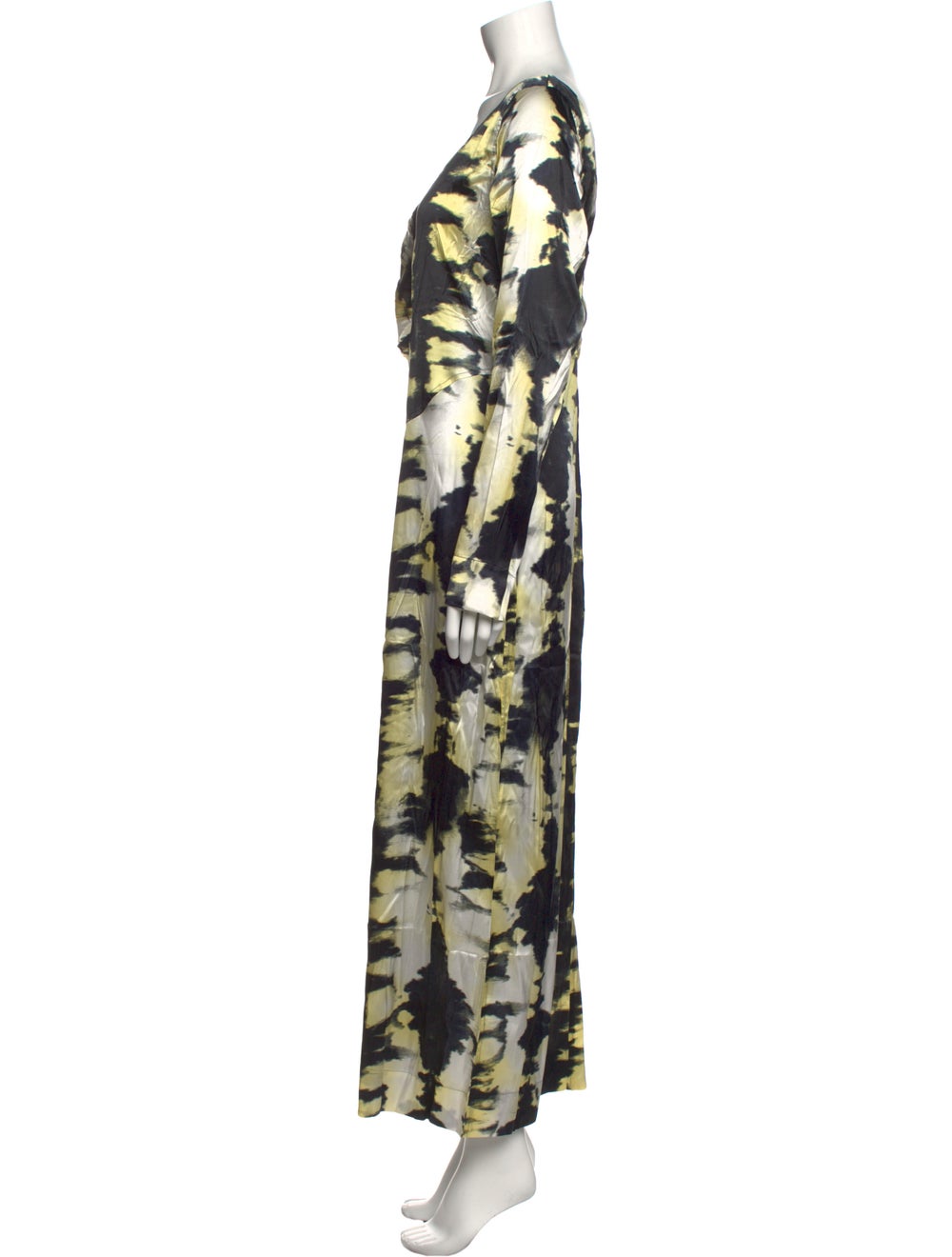 Ganni Silk Long Dress - image 2