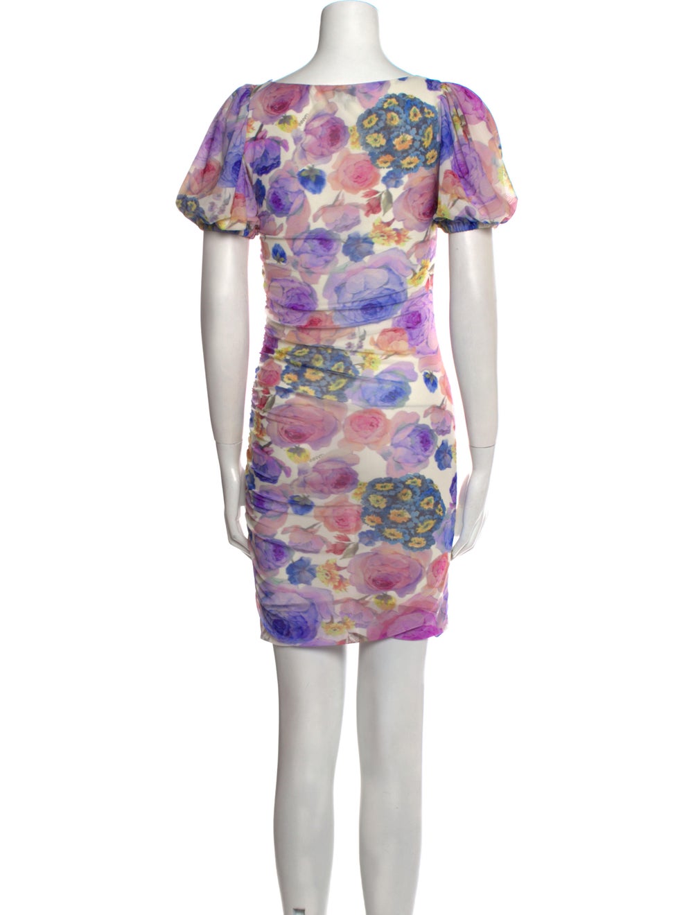 Ganni Floral Print Mini Dress - image 3