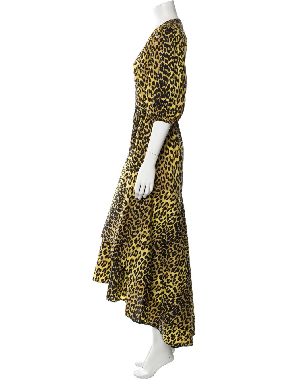 Ganni Animal Print Long Dress - image 2