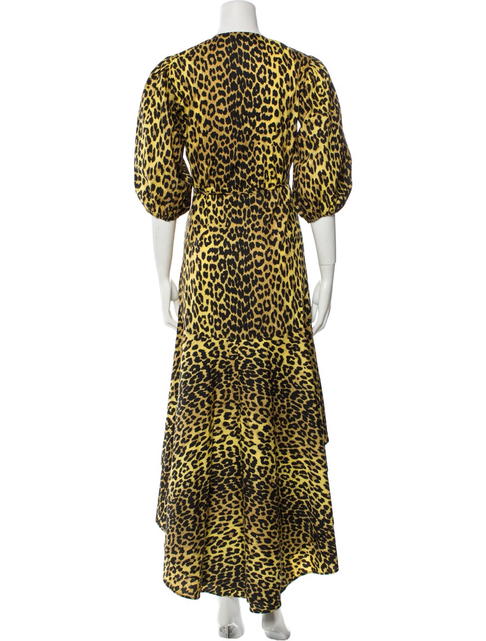 Ganni Animal Print Long Dress - image 3