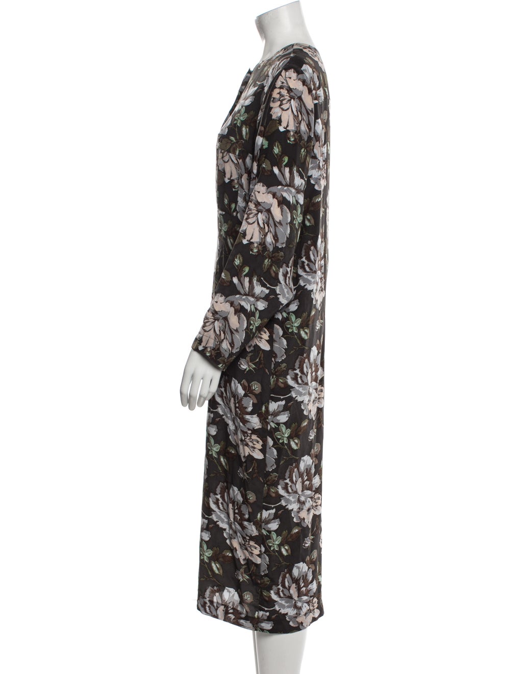 Ganni Silk Long Dress - image 2