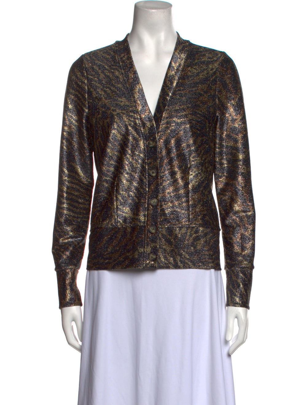 Ganni V-Neck Sweater - image 1