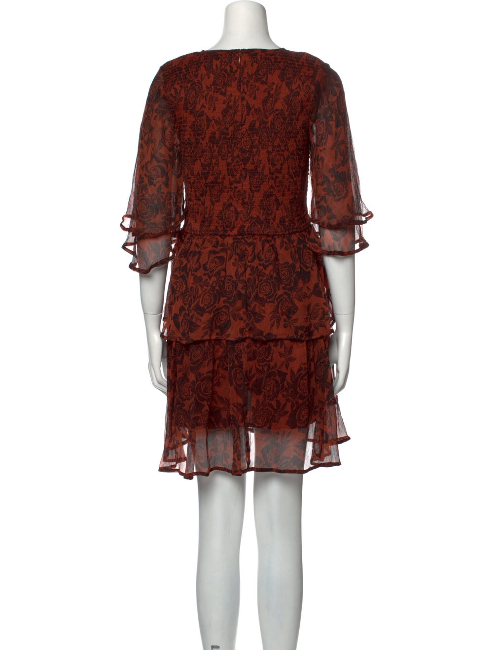 Ganni Floral Print Mini Dress - image 3