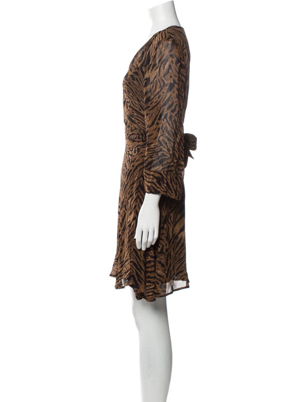 Ganni Animal Print Mini Dress - image 2
