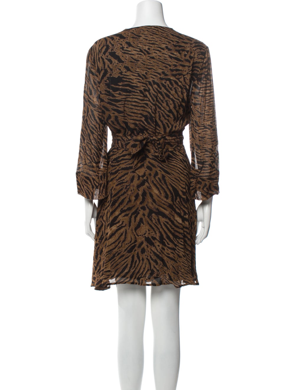 Ganni Animal Print Mini Dress - image 3