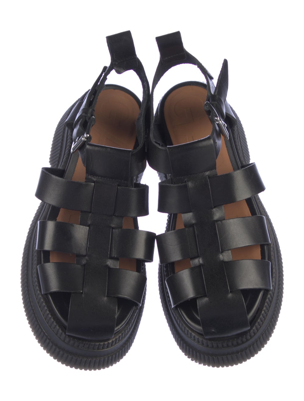 Ganni Leather Gladiator Sandals - image 3