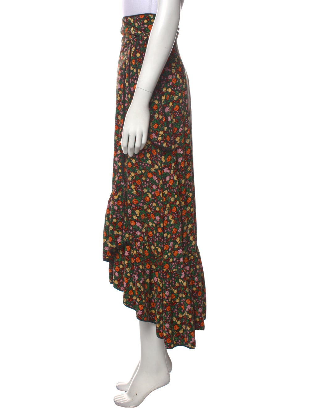 Ganni Silk Long Skirt - image 2