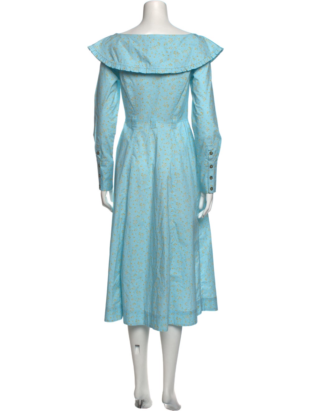 Ganni Printed Midi Length Dress - image 3