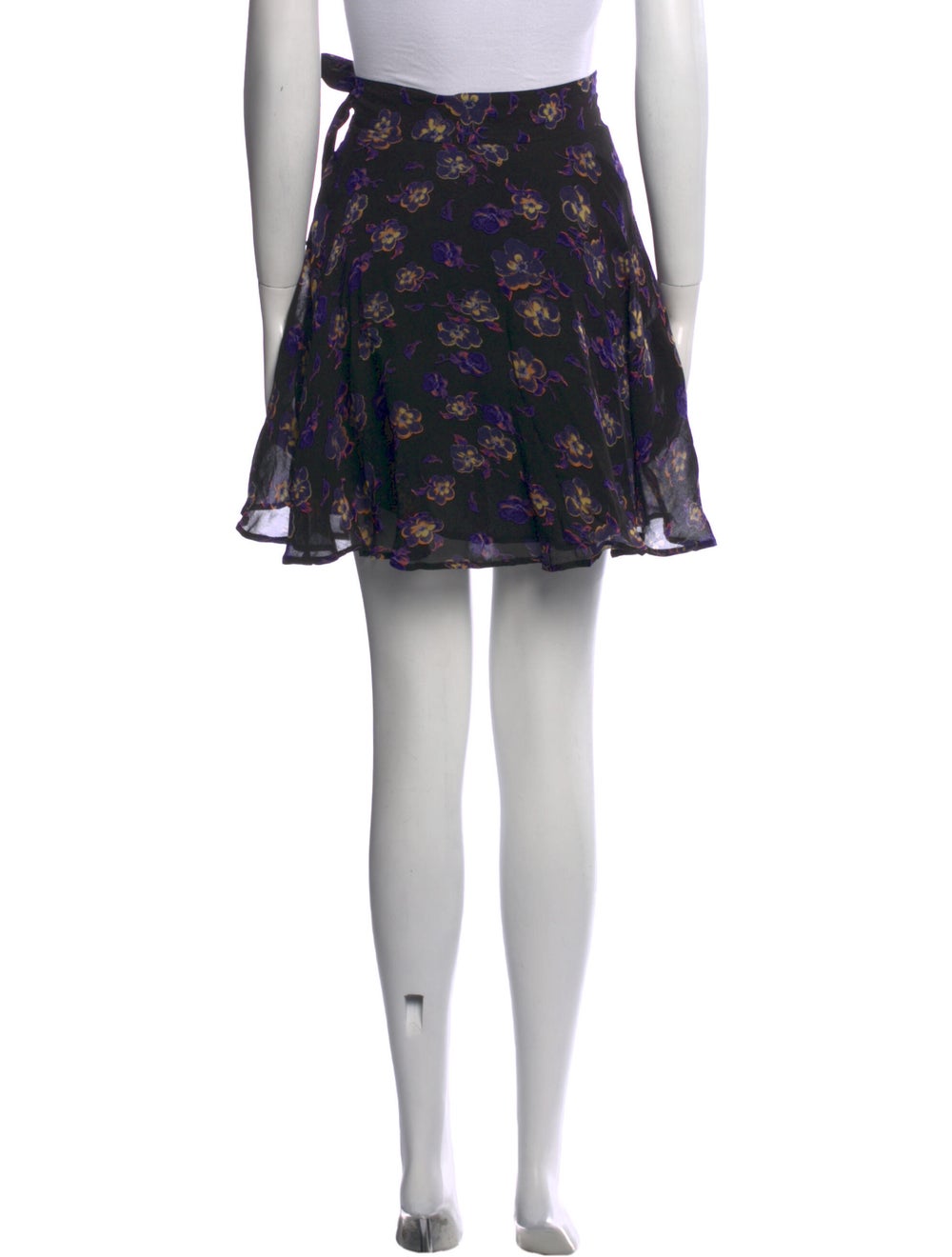 Ganni Floral Print Mini Skirt - image 3