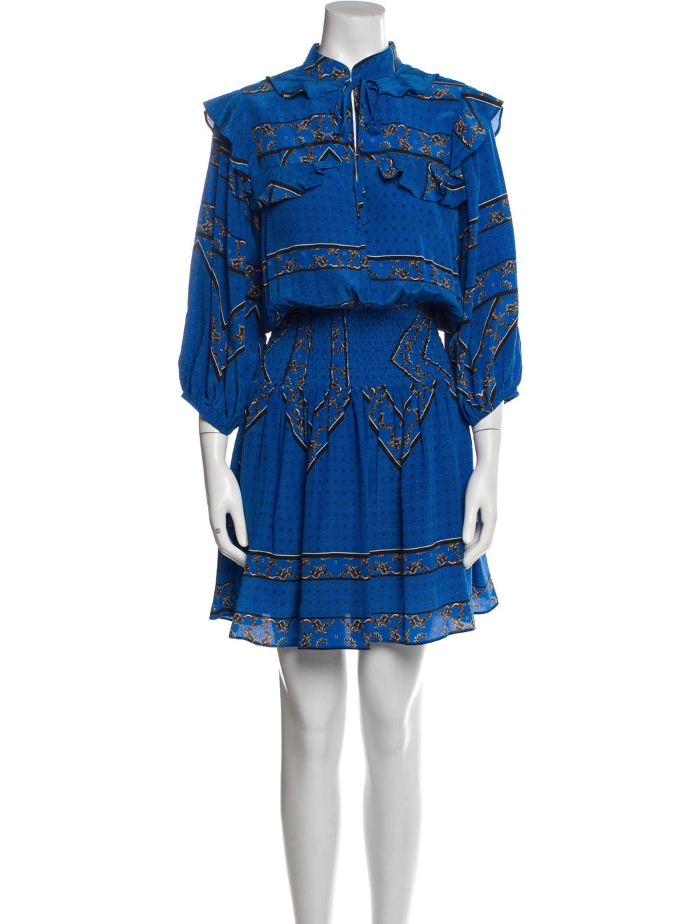 Ganni Silk Mini Dress - image 1
