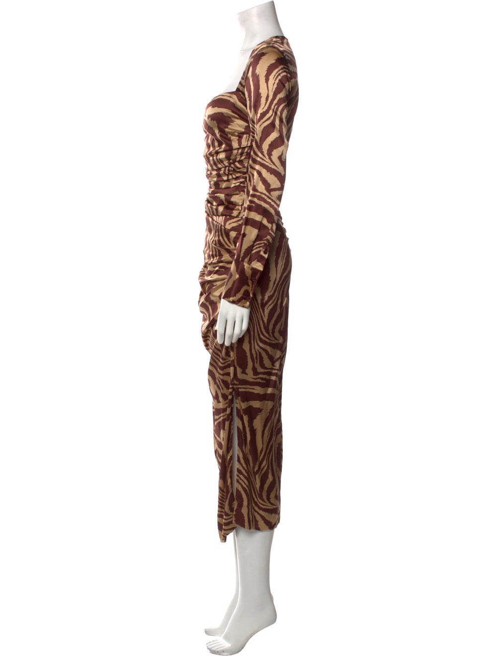 Ganni Silk Long Dress - image 2