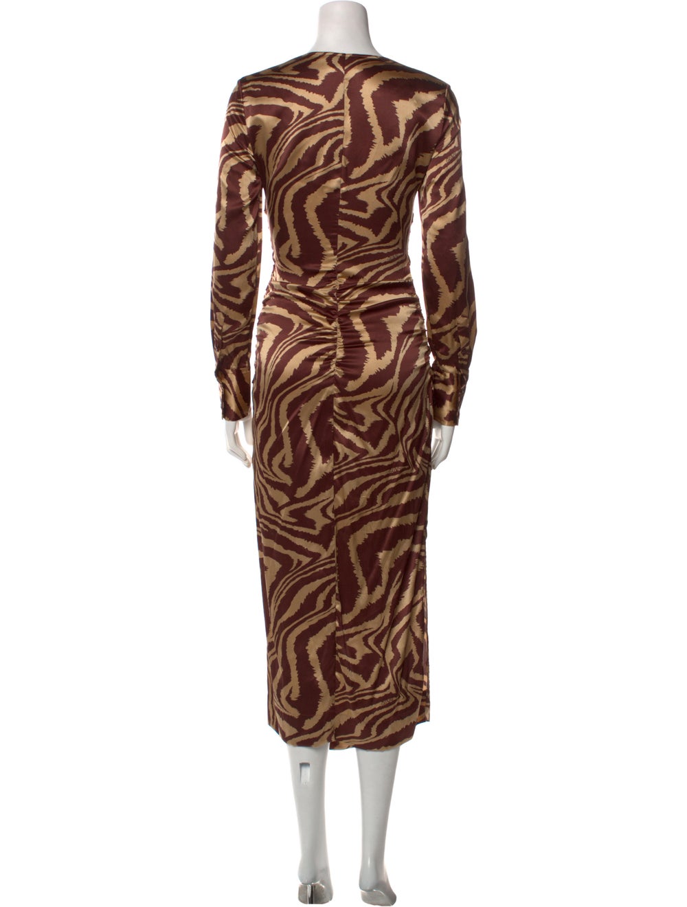 Ganni Silk Long Dress - image 3
