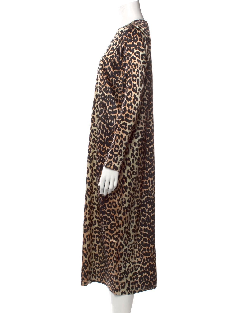 Ganni Silk Long Dress - image 2