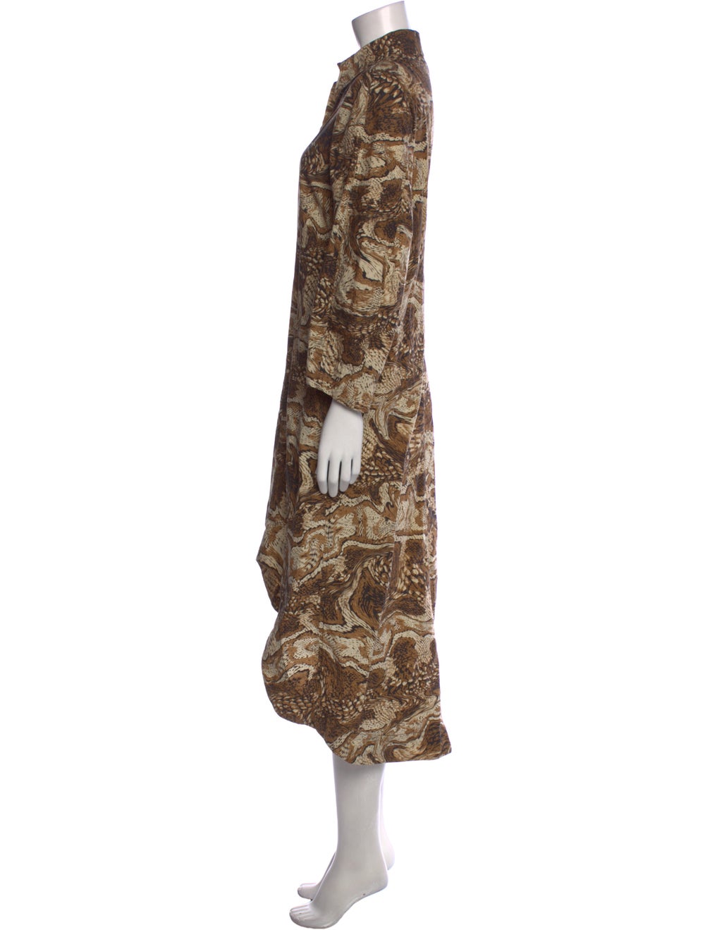 Ganni Printed Long Dress - image 2