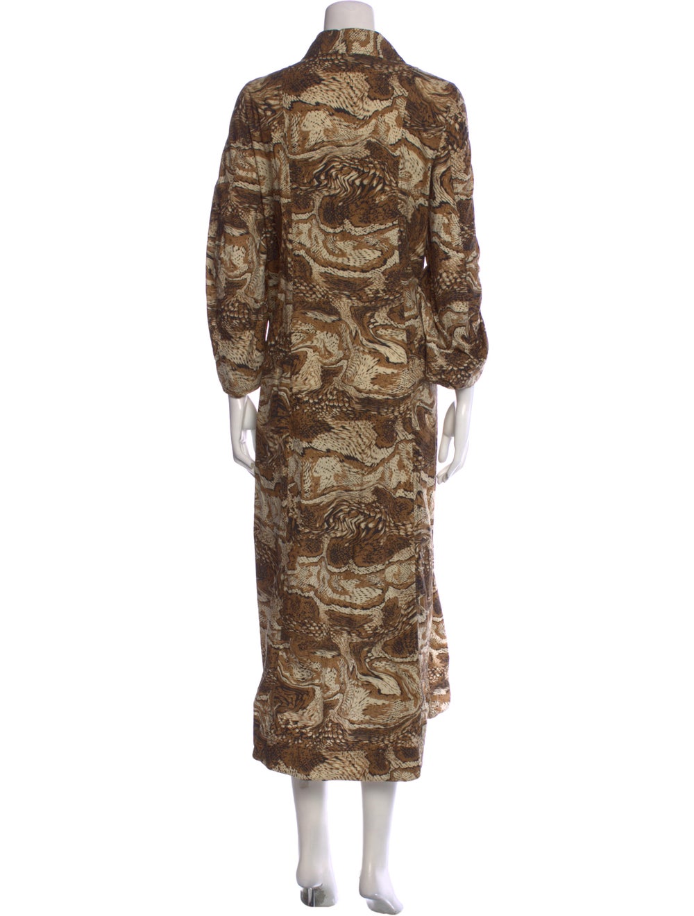 Ganni Printed Long Dress - image 3