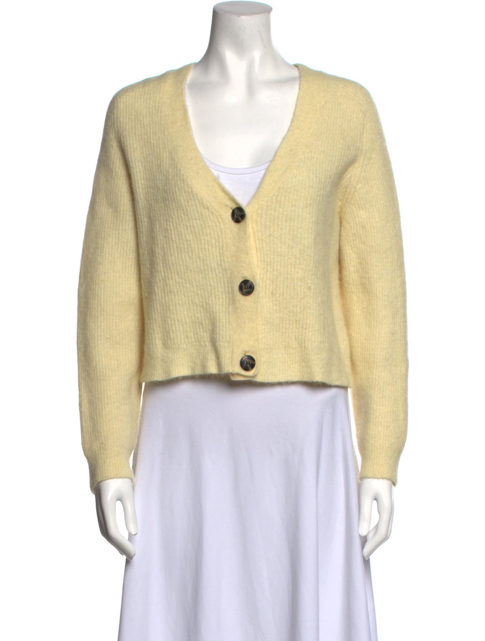 Ganni V-Neck Sweater - image 1