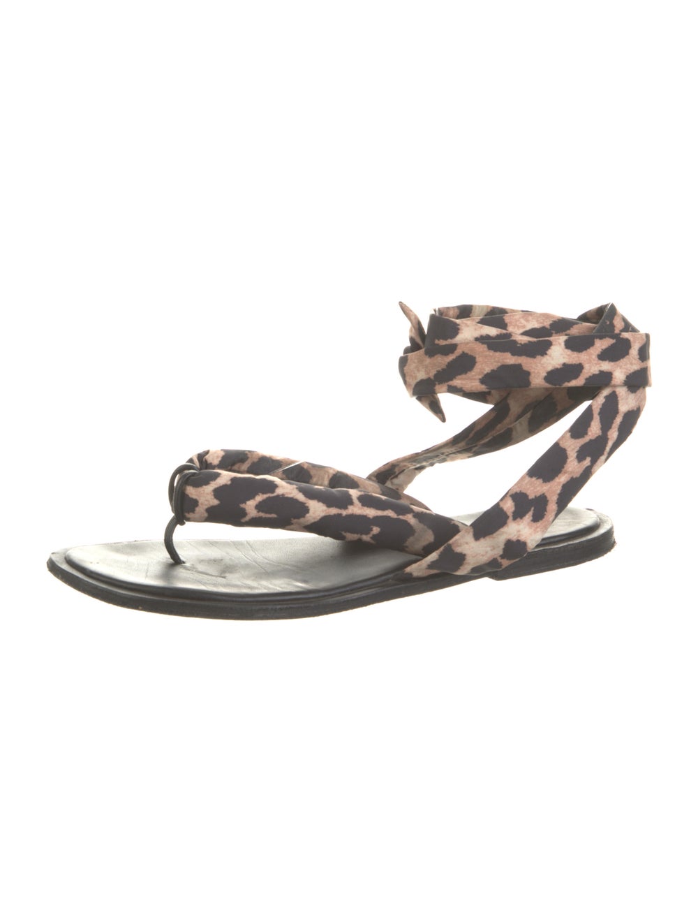Ganni Animal Print Sandals - image 2