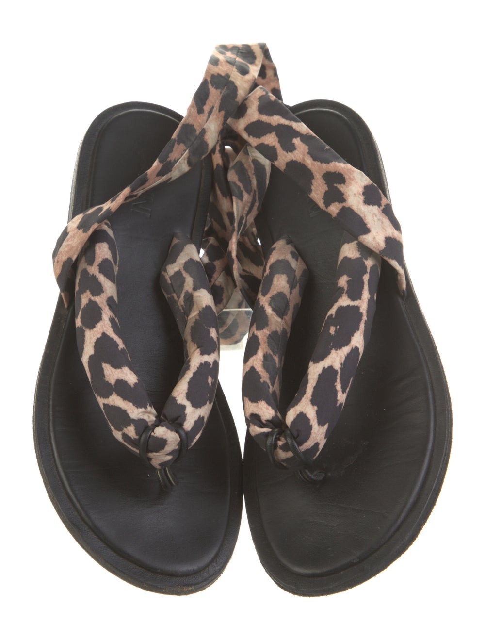 Ganni Animal Print Sandals - image 3