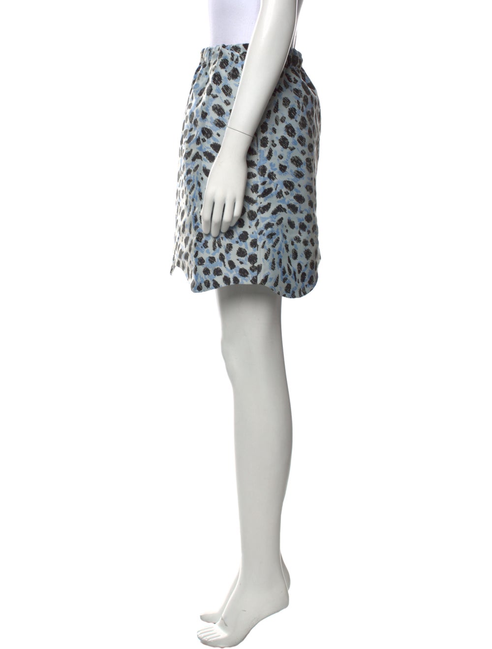 Ganni Animal Print Mini Skirt - image 2