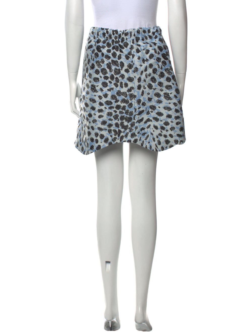 Ganni Animal Print Mini Skirt - image 3