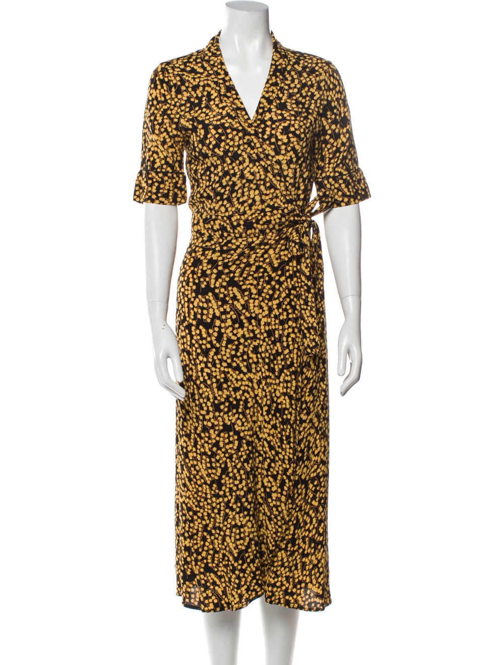 Ganni Printed Midi Length Dress - image 1