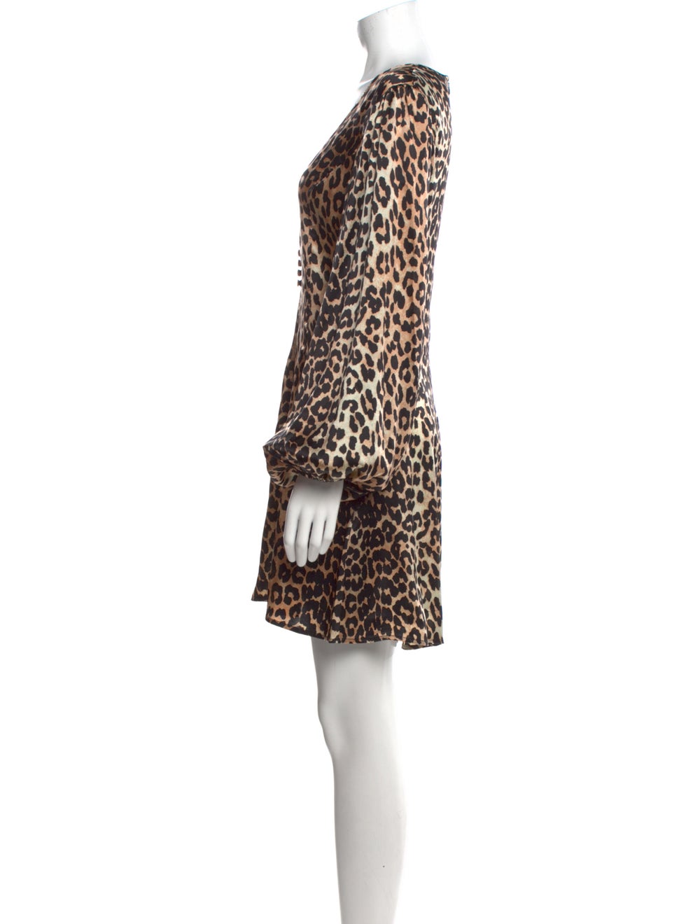 Ganni Silk Mini Dress - image 2