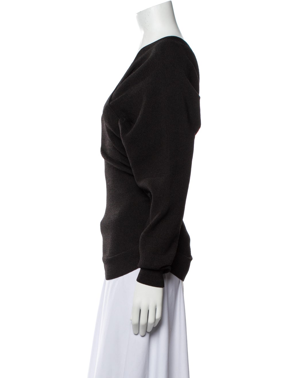 Ganni V-Neck Sweater - image 2
