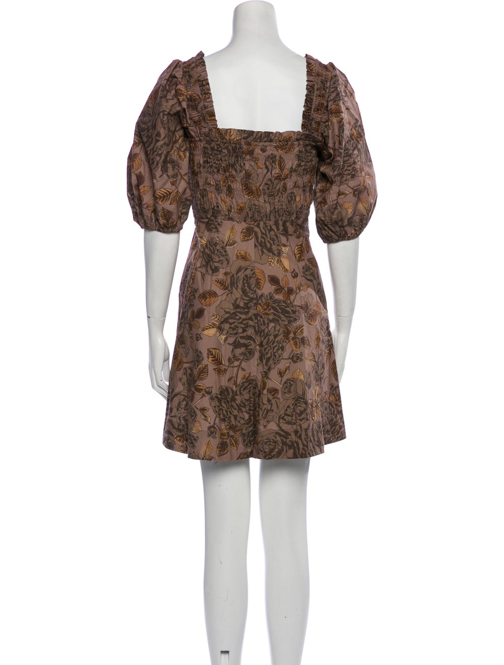 Ganni Floral Print Mini Dress - image 3