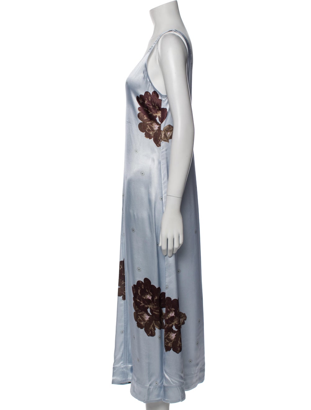 Ganni V-Neck Long Dress - image 2