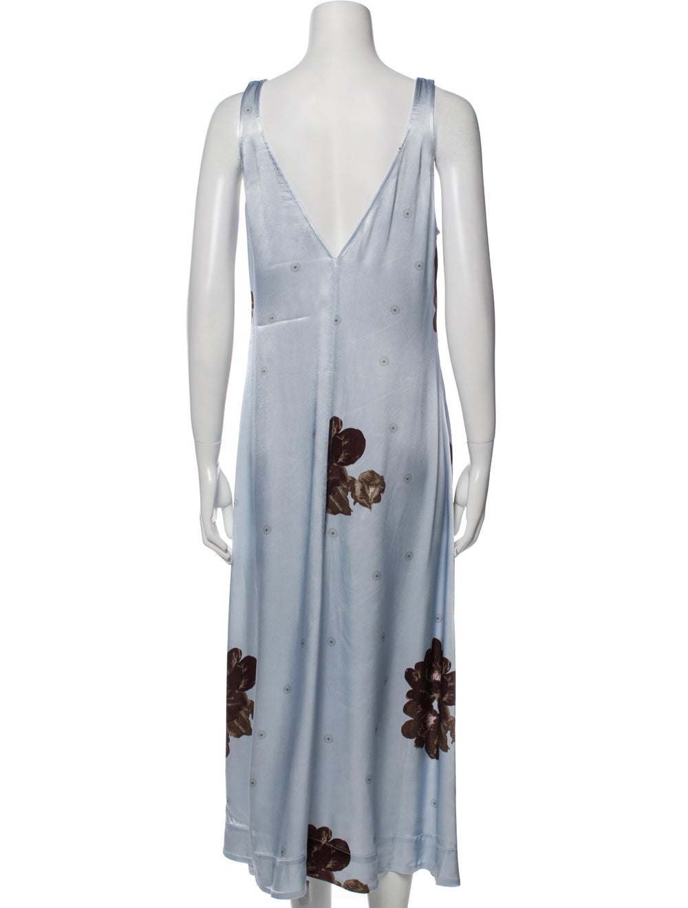 Ganni V-Neck Long Dress - image 3