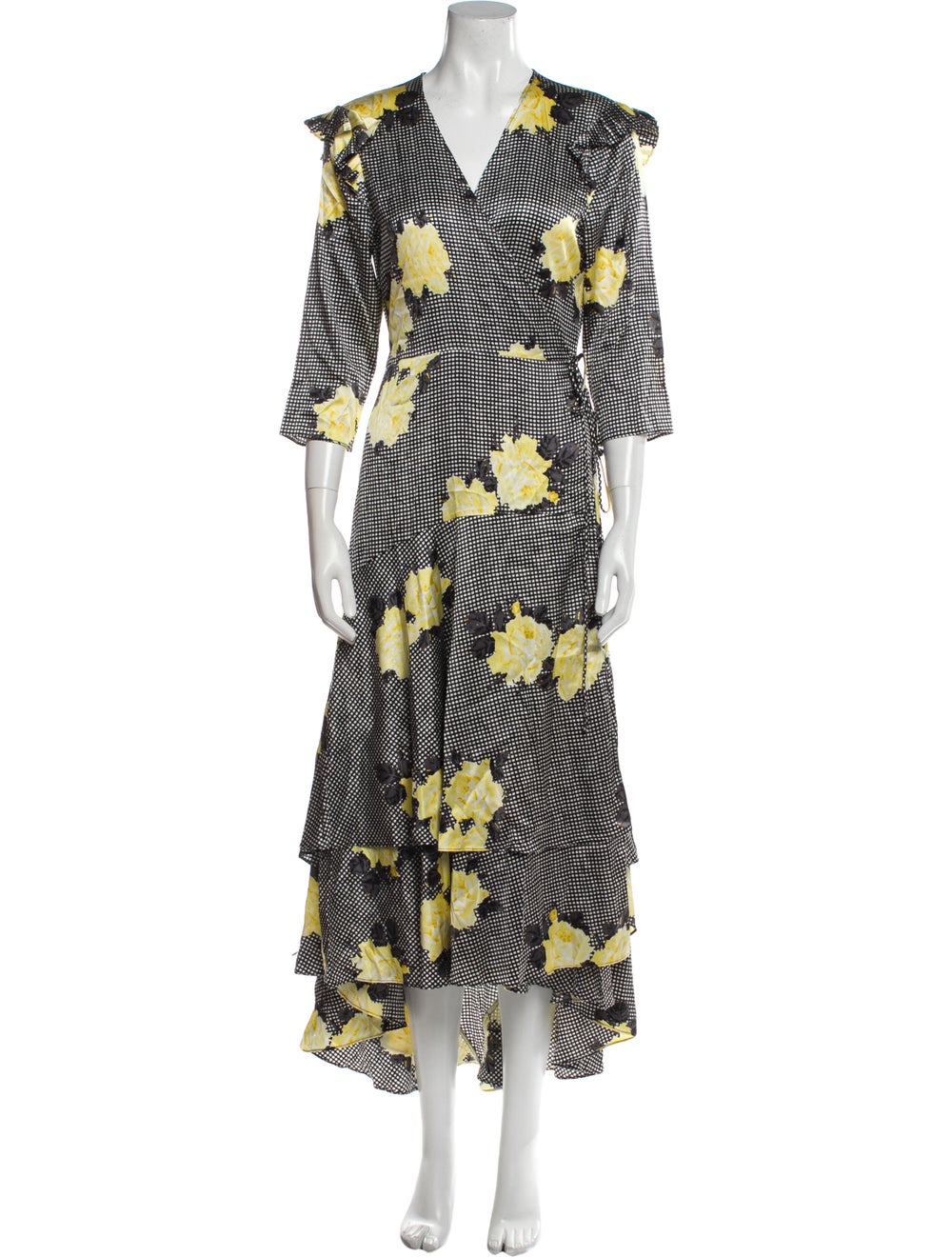 Ganni Silk Long Dress w/ Tags - image 1