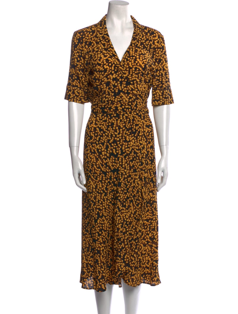 Ganni Printed Midi Length Dress - image 1