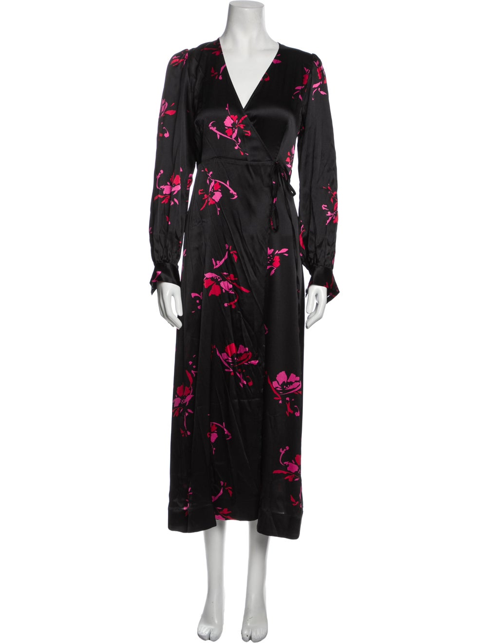 Ganni Silk Long Dress w/ Tags - image 1