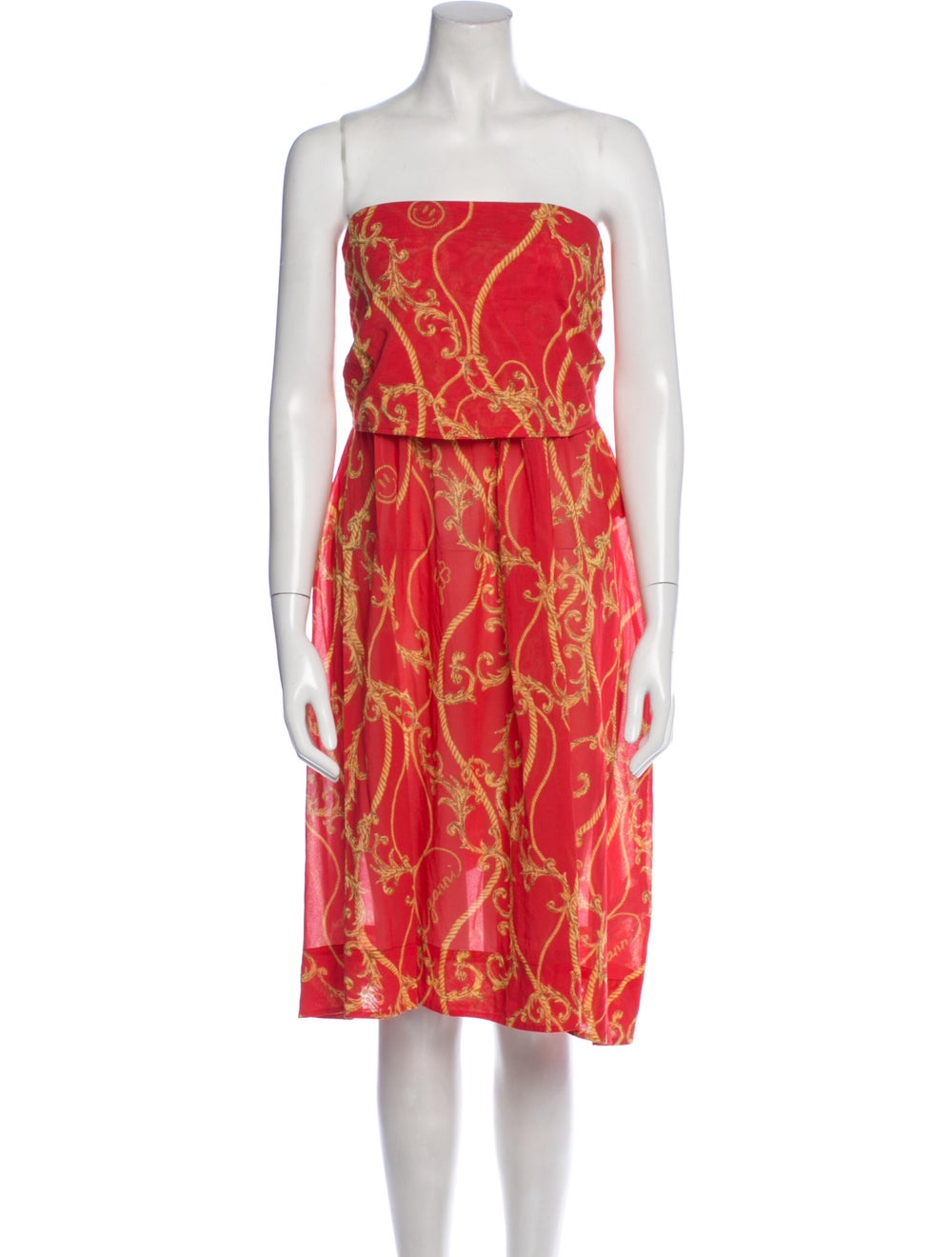 Ganni Printed Long Dress w/ Tags - image 1