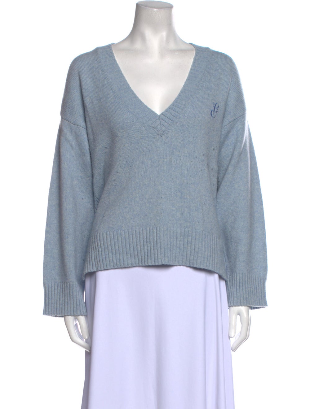 Ganni V-Neck Sweater - image 1