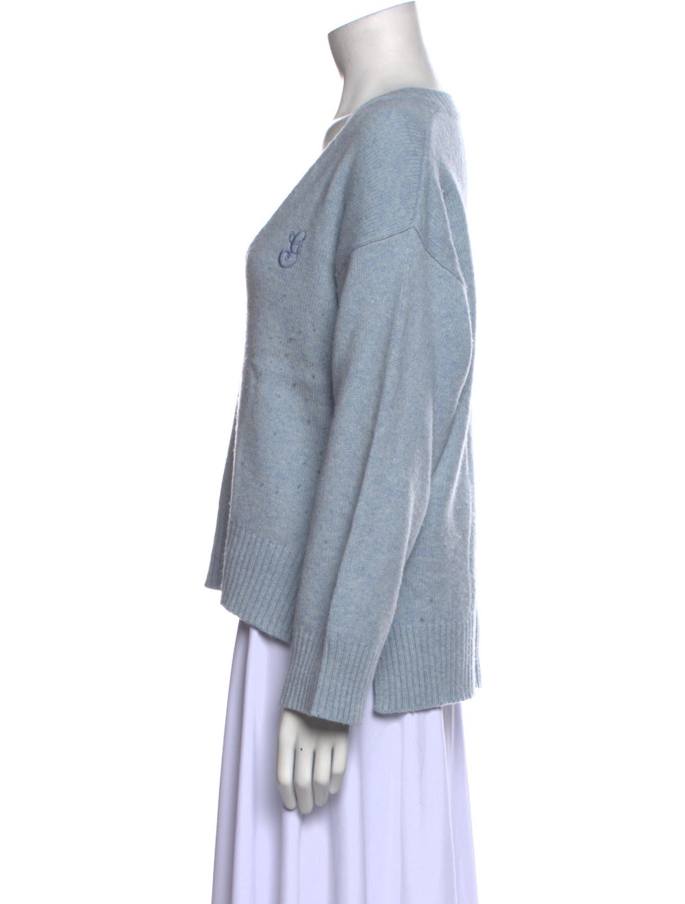 Ganni V-Neck Sweater - image 2