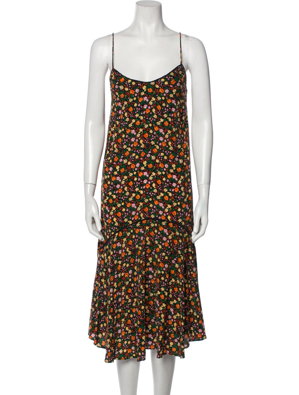 Ganni Silk Long Dress - image 1
