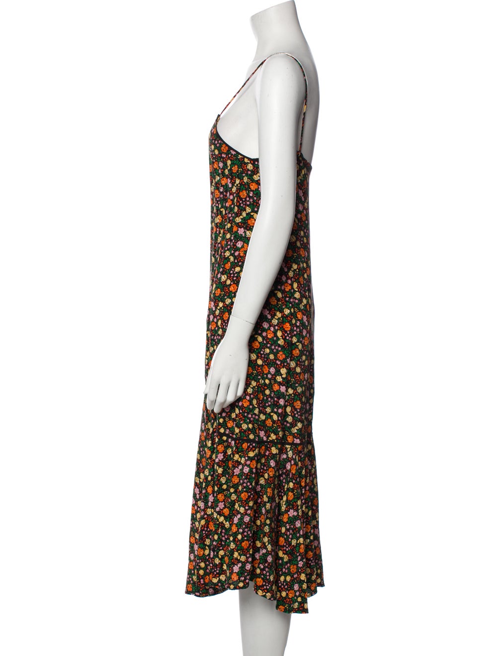 Ganni Silk Long Dress - image 2