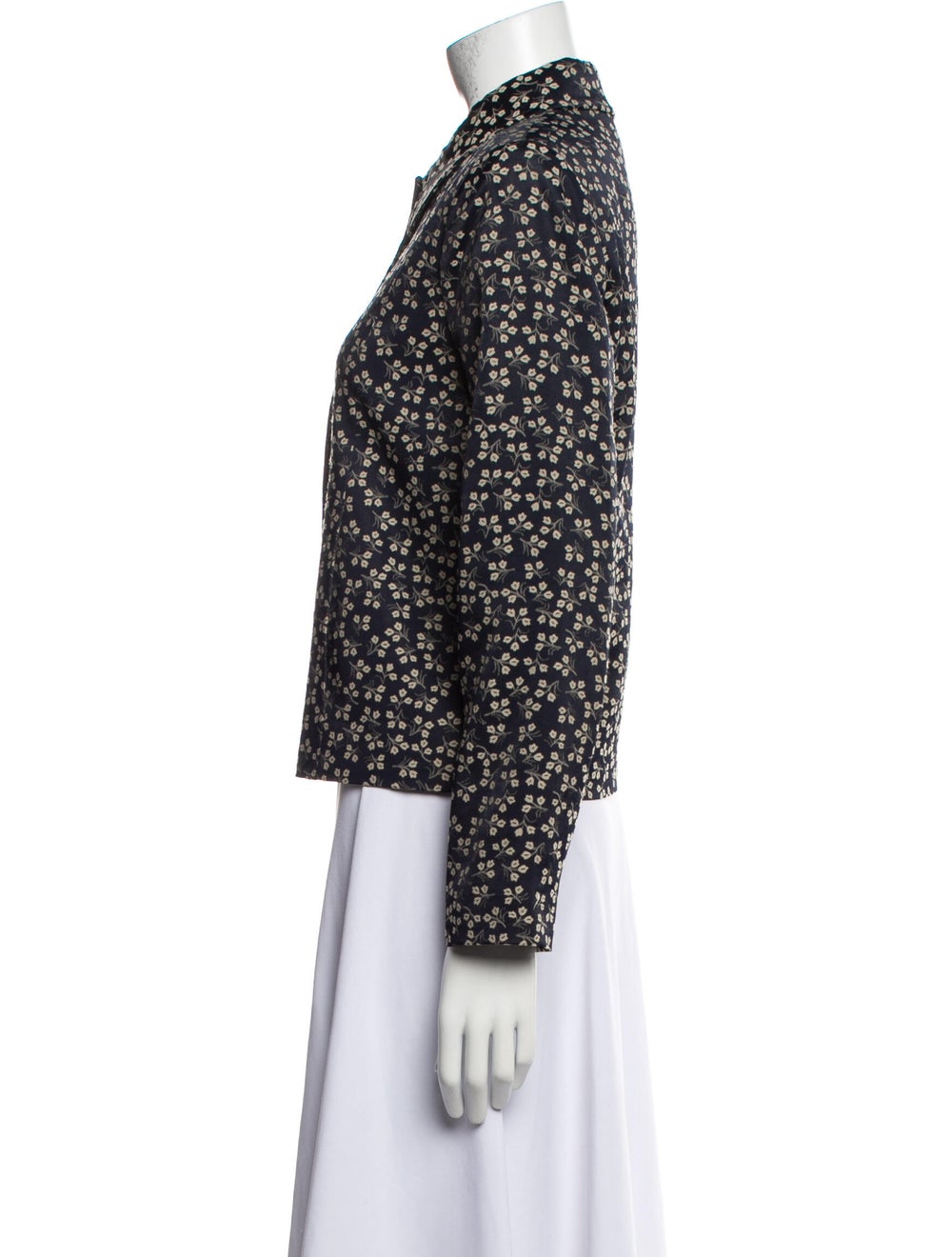 Ganni Floral Print Blazer - image 2
