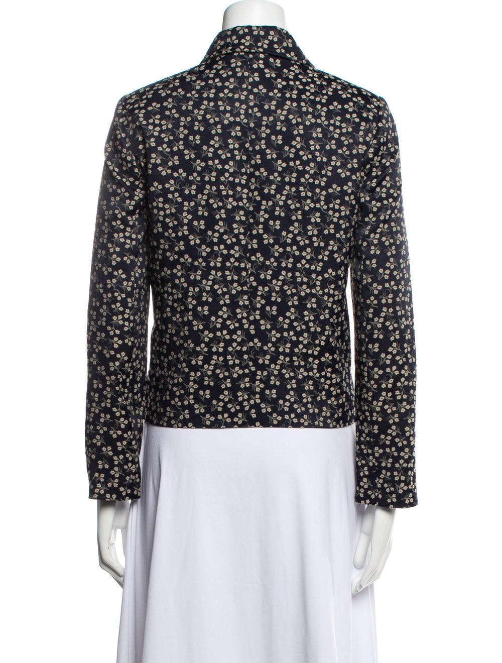 Ganni Floral Print Blazer - image 3